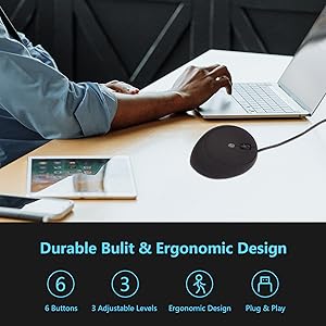 ergonomic mouse mouse wireless mouse for laptop vertical mouse