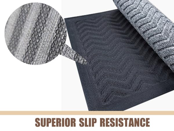 Fylyz doormat has superior slip resistance