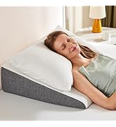 Sweetcrispy Wedge Pillow, Body Pillow for Sleep Apnea, Neck Pain Relief, Post Surgery, Sleeping C...