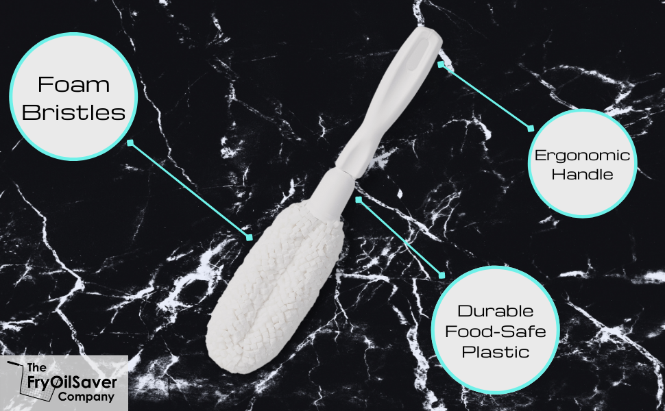 dishwasher safe, wineglass goblet cleaning brush, non-scratch foam bristles, bottle cleaner brush