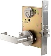 SOPHIA Commercial/Residential Mortise Lockset Heavy Duty Door Lever Lock Non-Handed Grade 1 - Ros...