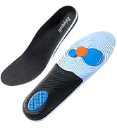 Zoiyqush Comfort Adult Shoe Insoles, Arch Support & Shock Absorption, Pain Relief Orthotic Insert...