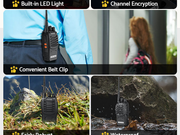 walkie talkies Long range
