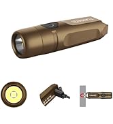 TUNENGE S15 Keychain Flashlight- Super Bright 650 High Lumens,UCB C Rechargeable EDC Pocket Flash...