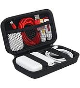 BOVKE Carrying Case Hard Protective Case Tech Organizer Travel Power Bank Pouch Bag USB Cable Org...