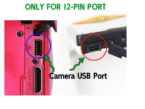 Cable for Casio Exilim CameraChargerEX-TR100 TR150 TR200 ZR20 ZR200 ZR300 ZR400 ZR1000 ZR1200 ZR1500