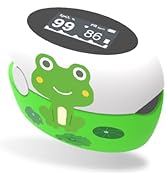 Fingertip Pulse Oximeter for Kids, Fast Pediatric Oxygen Saturation and Pulse Rate Monitor ,Recha...