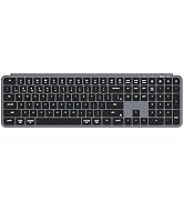 Keychron B6 Pro Ultra-Thin Wireless Keyboard, Full-Size ZMK with Numeric Keypad Quiet Typing, 2.4...