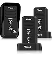 Wuloo Wireless Intercom Doorbells for Home Classroom, Intercomunicador Waterproof Electronic Door...