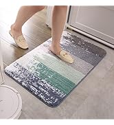 voofly Soft Bathroom Rug 32x20inch Non Slip Shaggy Bath Floor Mats Water Absorbent Plush Bath Mat...
