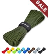 WEREWOLVES Paracord Rope, 7 Strand Type III Parachute Cord 4mm 100ft / 200ft for Crafting, DIY Pr...