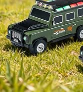 WS-630 Off-Road SUV Bluetooth Replica Speaker, Independent Roof LED Control with 3 Light Modes, P...