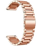 KOMI 22mm Stainless Steel Watch band Compatible with Galaxy Watch 46mm,Galaxy Watch 3 45mm,Gear S...