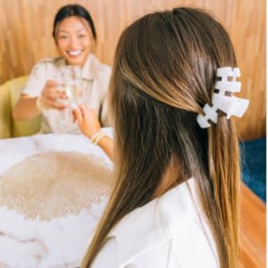 teleties medium hair clip for thin medium hair