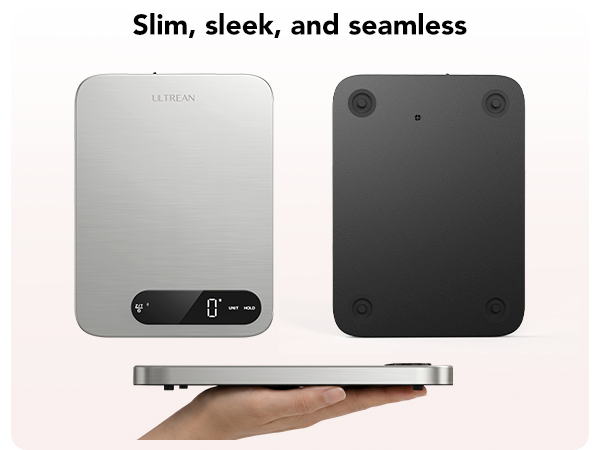 sleek food scale