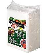 AENTGIU 300-Count Food Vacuum Sealer Bags 8 x 12 inch, Thick BPA Free Sous Vide Bags Compatible w...