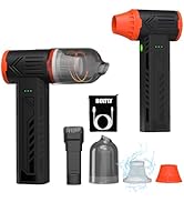 Tool-Grade Electric Air Duster, Rechargeable Handheld Blower with 180,000 Super Power Brushless M...