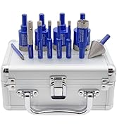 SHDIATOOL Diamond Drill Core Bits,Tile Drilling Core Hole Saw Kit for Porcelain Marble Ceramic Gr...