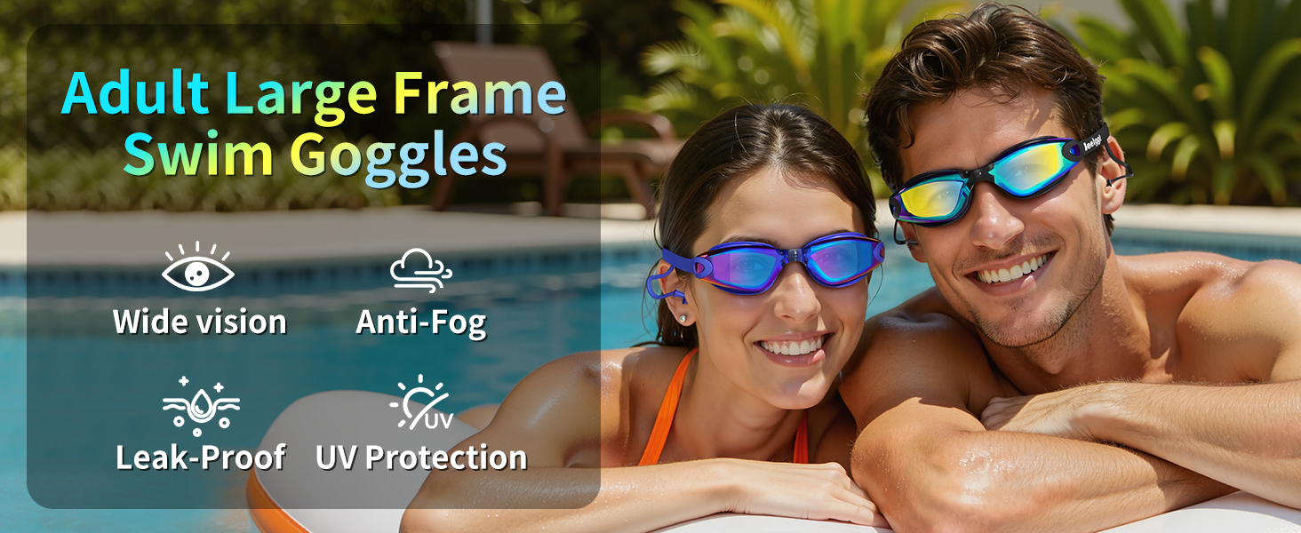 Swim goggles Adult Swimming goggles