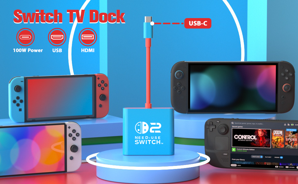 switch 2 docking station