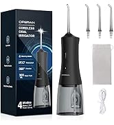 Operan Water Dental Flosser for Teeth 300ML Water Dental Floss Cordless Dental Oral Irrigator wit...