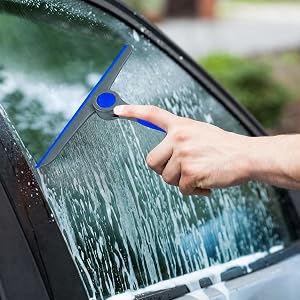 Squeegee for car windshield