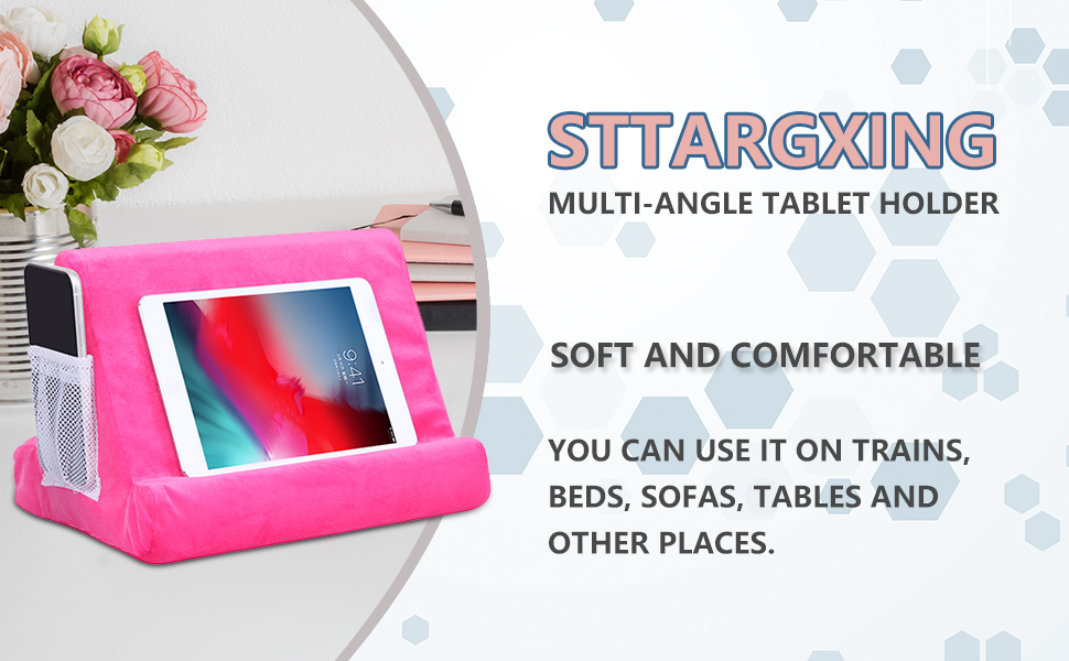Laptop Holder Tablet Laptop Pad Stand Multi-Angle Cushion for Tablets Soft Pad Stand Stand Tablets