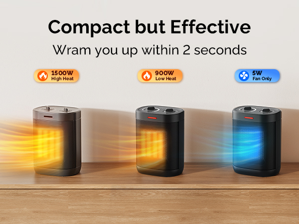 portable electric space heater