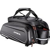 JXFUKAL Bike Bags for Bicycle Rear rack - 9.5L/17L/40L Hard Shell Waterproof Bike Ebike Trunk Pan...