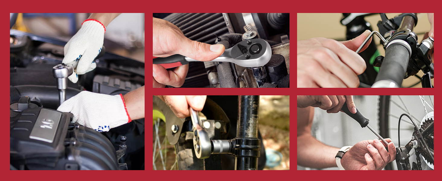 46 PCS Socket Wrench Set