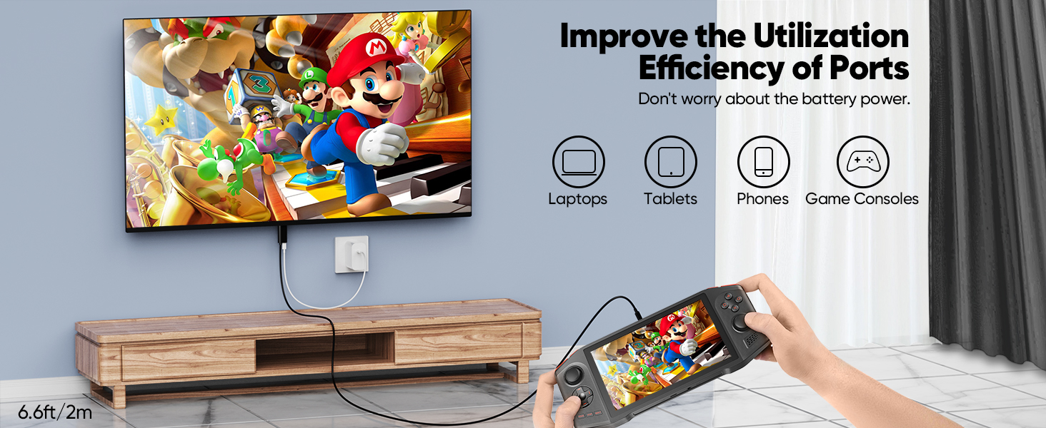 usb c to hdmi with charging port