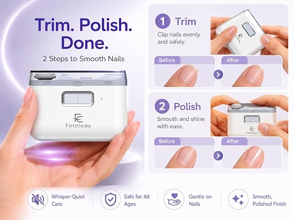 Automatic Electric Nail Clipper