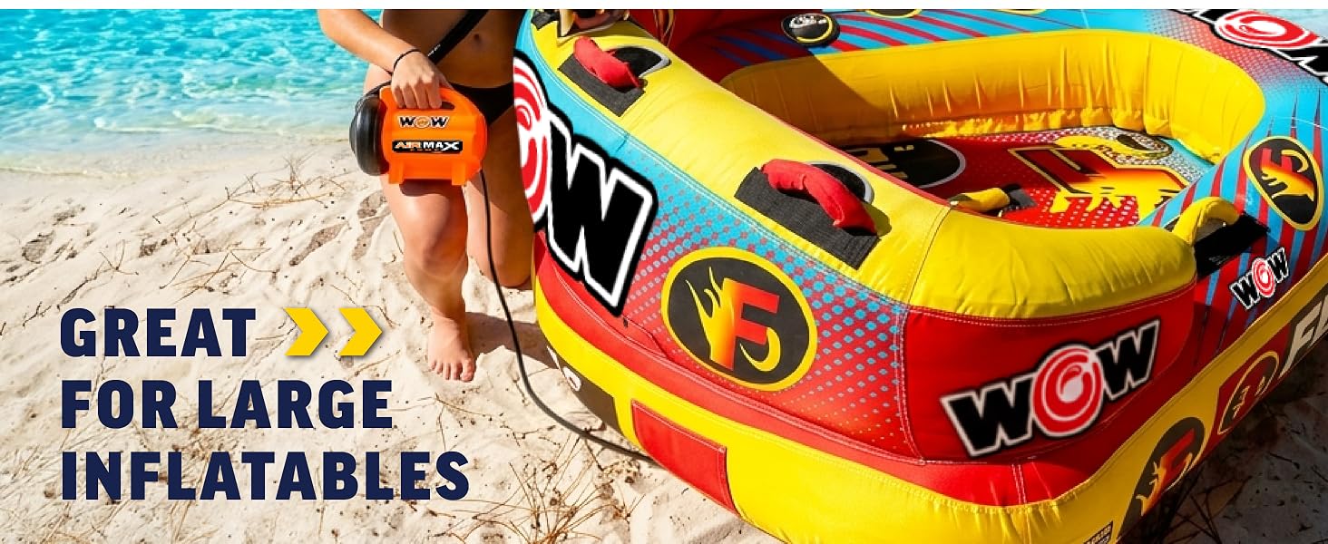Great for large inflatables