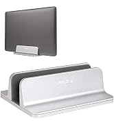 JARLINK Vertical Laptop Stand, Aluminum Laptop Holder Desktop Stand with Adjustable Dock Size (up...