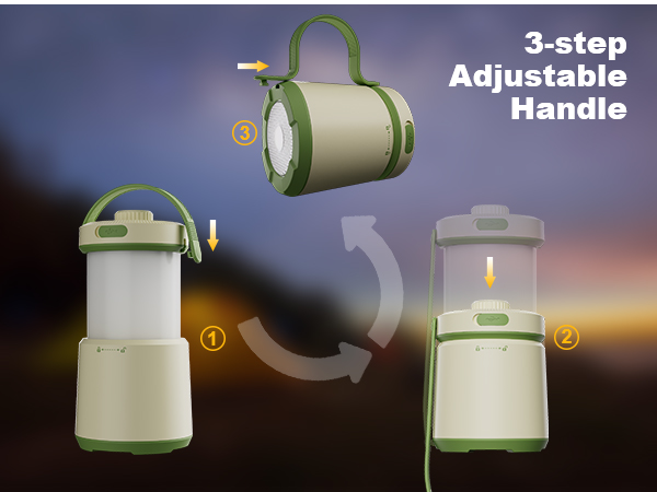 HALOSTORMS Convenient and Portable collapsible lantern