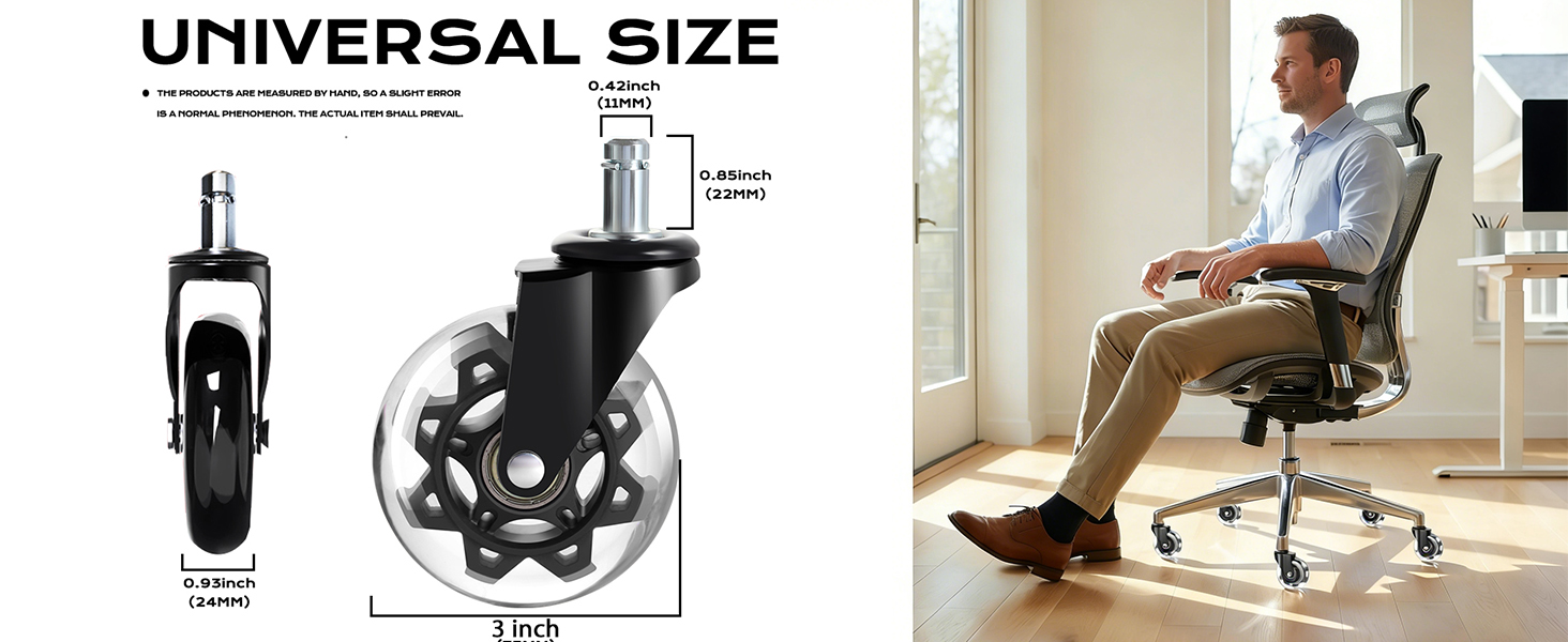 chair wheels