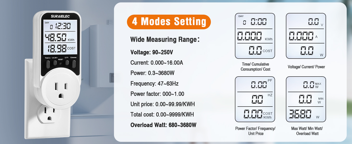 watt meter plug in