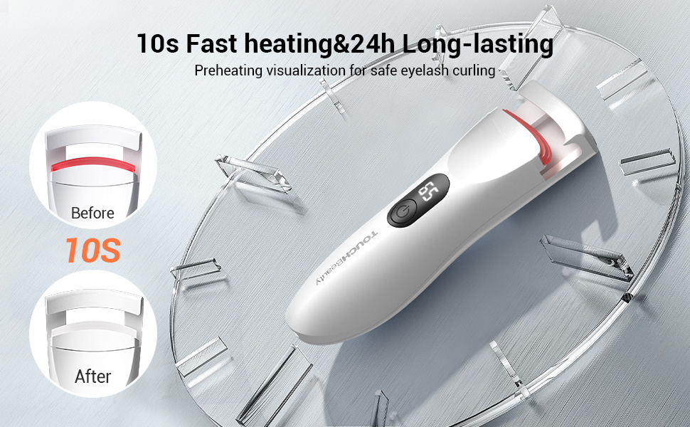 fasting heating eyelash curler