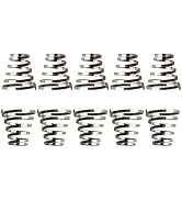 10Pcs Silver Bike Wheel Skewer Spring Steel Bike Hub Quick Release Lever Shafts for Cycling Mount...