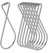 Ceiling Hook Clips- 100 Pack Drop Ceiling Hanger Hooks Hanging on Suspended Ceiling Tile, Grid or...