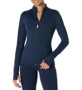 Essentials Women's Active FormFlex Buttery Soft Slim Fit Full Zip Jacket