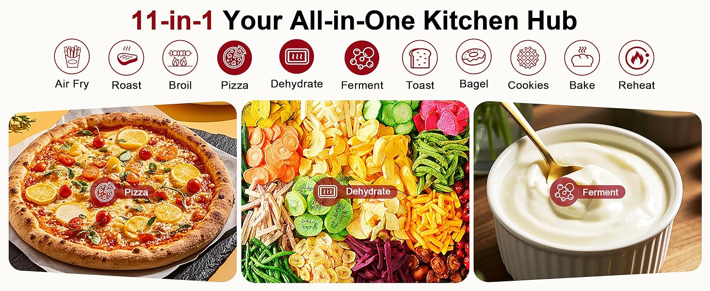 toaster oven air fryer combo