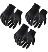 OZERO Work Gloves for Men Women: Mechanic Glove Touchscreen Firm Grip Dexterity Light Duty Gloves...