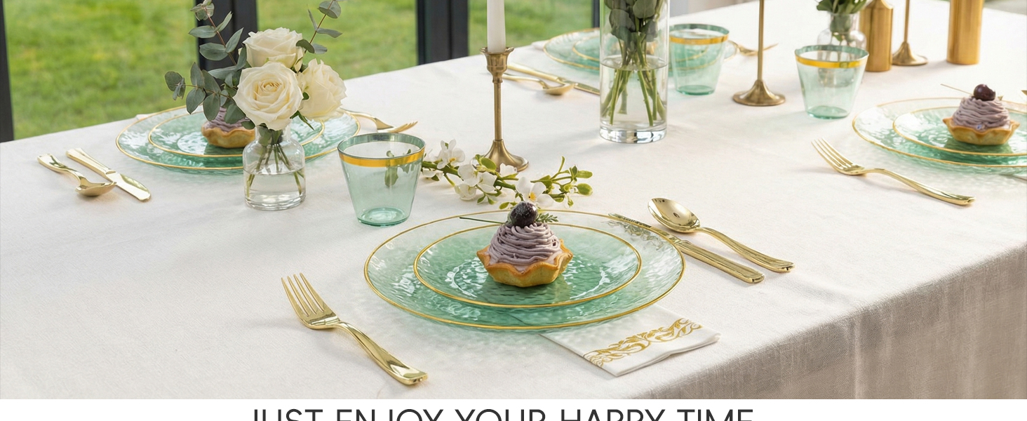 plastic plates sets