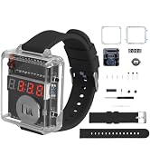 PEMENOL DIY Digital Watch Soldering Kit for Beginners | 4-Digit Clock Assembly Project with 10S A...