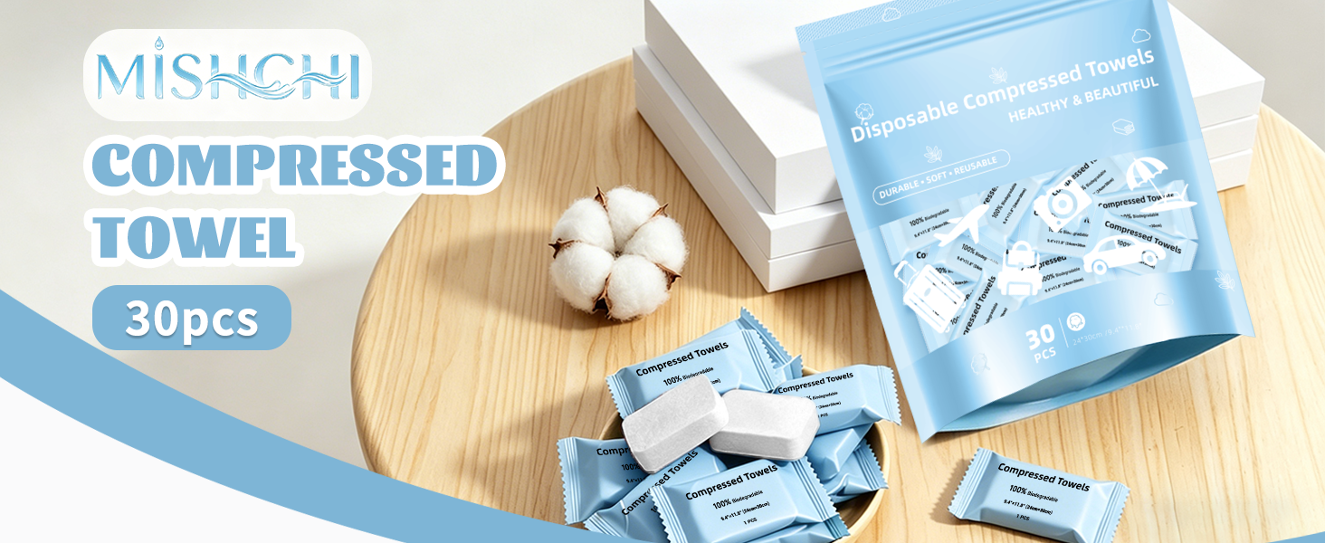 Compressed Towels