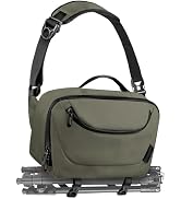 TAAOKA Camera Sling Bag,Travel Waterproof Camera Case with Tripod Holder,Lightweight DSLR/SLR/Mir...