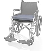 NYOrtho Solid Seat Insert – Firm Non-Slip Water Resistant Wipe Clean, Sturdy Wheelchair Seat Cush...