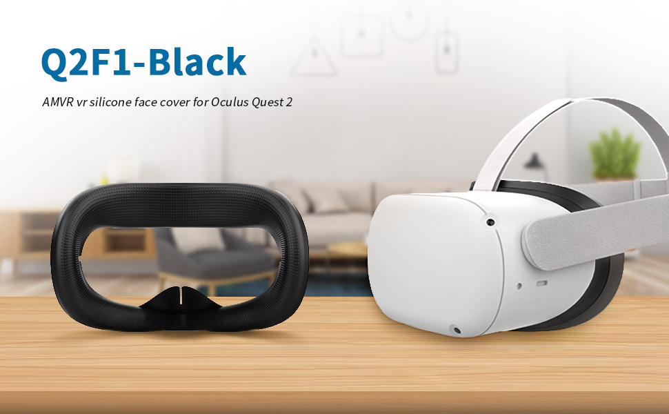 AMVR silicone mask for Oculus Quest 2 headphones