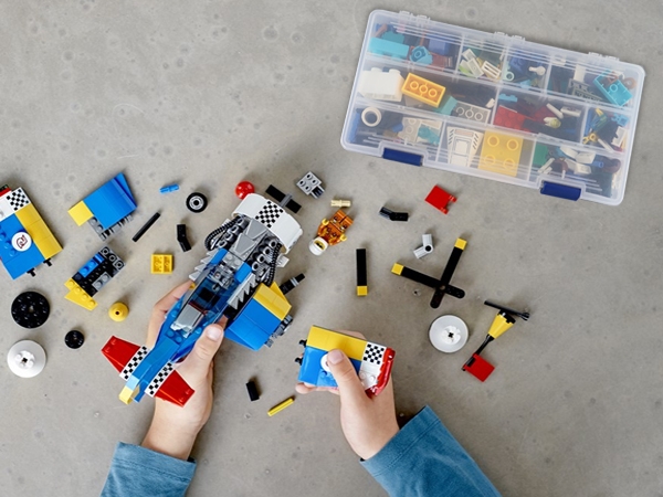 3500 Tackle Box, Clear, 2 Pack